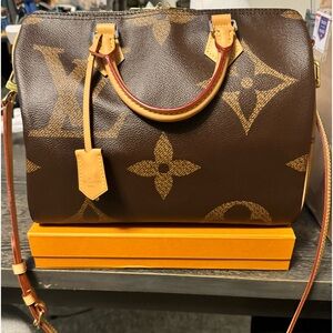 Louis Vuitton Giant monogram reverse speedy 30